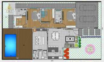 Imagem 3: Casa com 3 dormitórios à venda, 157 m² por R$ 800.000,00 - Condomínio Pinheiros de Trememb