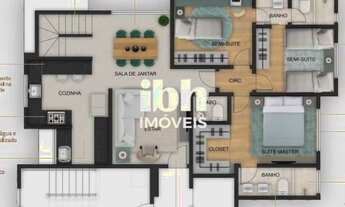 Imagem 4: Cobertura 4 quartos a venda no Carmo