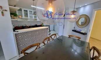 Imagem 3: Apartamento nascente e mobiliado no Porto das Dunas com 3 suítes, pé na areia.