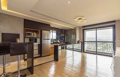 Imagem 2: Apartamento semi mobiliado, 70m2, dois quartos, infraestrutura completa