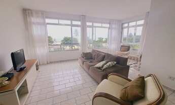 Imagem 5: Apartamento para aluguel 3 dormitórios, garagem demarcada vista total mar no Gonzaga em Sa