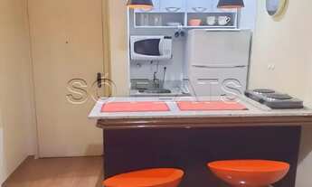 Imagem 5: Ótimo flat lindo e aconchegante em Moema disponível para locação com 1 dorm e 1 vaga de ga