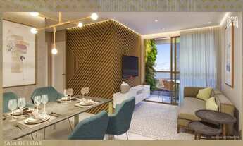 Imagem 2: Apartamento para venda possui 52 metros quadrados com 2 quartos em Campo Grande - Recife