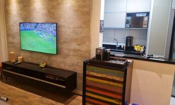 Imagem 3: Apartamento com 2 dormitórios para alugar, 75 m² por R$ 3.674,00/mês - Barcelona - São Cae