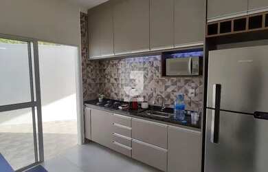 Imagem 7: Sobrado novo e moderno em Boituva, 2 dormitórios, sala e cozinha em conceito aberto, 2 ban