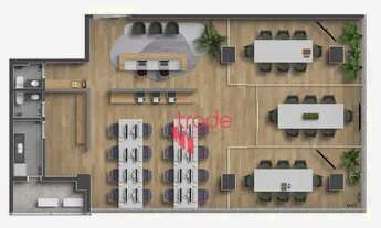 Imagem 6: Sala Comercial à Venda no Bairro Jardim Botânico em Ribeirão Preto com Copa