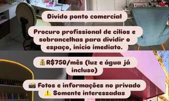 Imagem: Divido Espaço para Cílios e Sobrancelhas