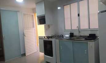 Imagem 6: Kitnets de 25 metros com móveis planejados e eletrodomésticos