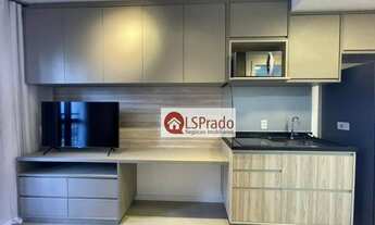 Imagem 3: Apartamento com 1 dormitório para alugar, 26 m² por R$ 2.519,19/mês - Liberdade - São Paul