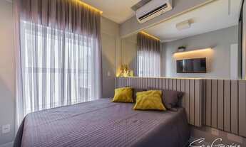 Imagem 3: Apartamento todo mobiliado com varanda gourmet em Santos sp