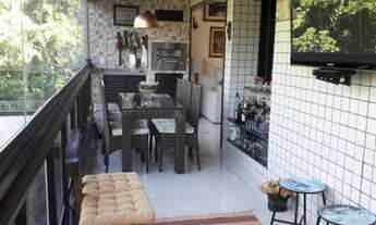 Imagem 7: Apartamento amplo linear 4 Q, 1 suite, dependência, varanda gourmet, 2 vagas cobertas - Gl