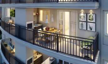 Imagem 2: Pestana Pronto - 52 m2, 2 quartos, terraço Churras carvão, 1 vaga coberta livre, deposito