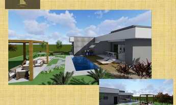 Imagem 2: Casa com 3 dormitórios à venda, 250 m² por R$ 2.899.000,00 - Condomínio Campo de Toscana