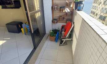 Imagem 6: VISTA MAR apto tem 65 m² com 2 quartos, 2 banheiros, na quadra da praia! Em Aparecida - S