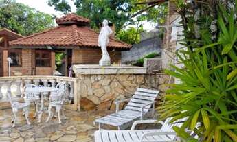 Imagem 2: Chácara c/ escritura: 2 casas, Piscina, Mini SPA c/ Ofurô, Lareira, Árvores Frutíferas, Ac