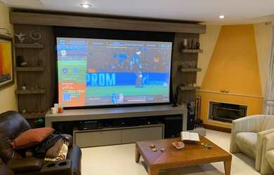 Imagem 2: Casa do Opala - com área gourmet, sala de cinema com projetor e ar condicionados nos dormi