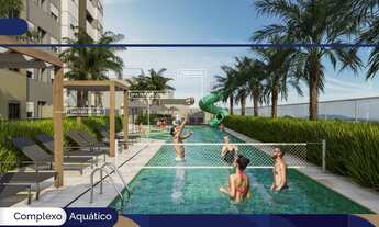 Imagem 4: Apartamento na planta -Blue View -3 dorm 1 suite 70 m2