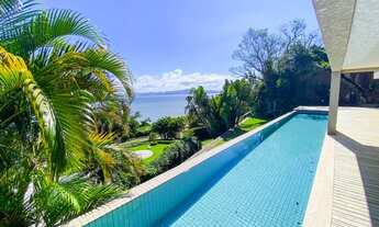 Imagem 6: Casa de luxo com vista panorâmica do mar de Cacupé em Florianópolis