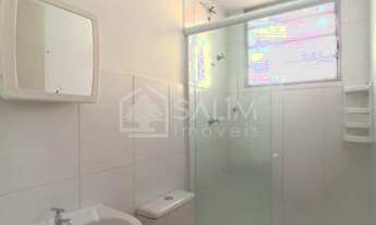 Imagem 6: Apartamento com 2 quartos e banheiro com box, em condomínio com playground e segurança 24h