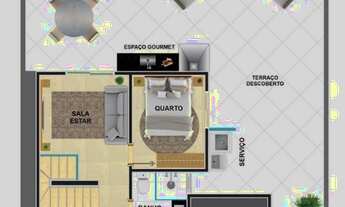 Imagem 4: BELO HORIZONTE - Cobertura - Caiçara