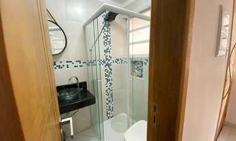 Imagem 4: Apartamento na orla da praia com 1 dormitório Pompéia - Santos