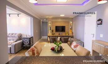 Imagem 3: Apartamento com 3 dormitórios à venda, 90 m² por R$ 905.000,00 - Royal Park - São José dos