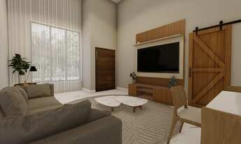 Imagem 2: Casa 150m2 no Residencial Jardim de Mônaco, 3 Suítes, Ar Condicionado, 2 Vagas de Garagem