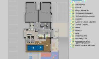 Imagem 3: Apartamento 2 dormitórios com suíte e Varanda - Jardim Paraiso/Jardim América