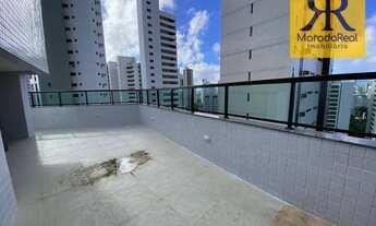 Imagem 4: Apartamento com 1 dormitório para alugar, 29 m² por R$ 3.400,00/mês - Aflitos - Recife/PE