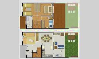 Imagem 2: Apartamento com 2 dormitórios para alugar, 52 m² por R$ 1.780,00/mês - Villa Flora Hortola