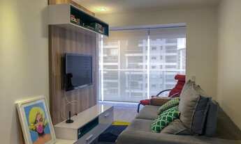 Imagem 3: Cube Campo Belo Apartamento 1 Dormitório mobiliado próx. Metrô, Berrini, Brooklin, Moema