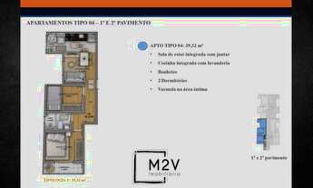 Imagem 4: Studio com 2 dormitórios - venda por R$ 230.000,00 ou aluguel por R$ 2.200,00/mês - Jardim