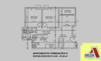 Imagem 5: Apartamento de 2 quartos em São Lourenço com entrada de R$500,00