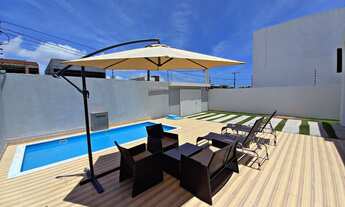 Imagem 4: Casa 3/4 com piscina em Arembepe Linha Verde-BA Condomínio