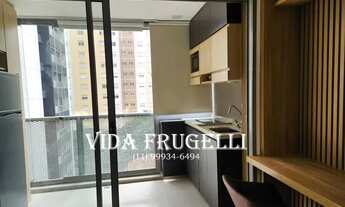 Imagem 4: Studio de 25m² mobiliado para alugar, com ar-condicionado. Excelente localização em Pinhei