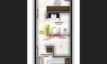 Imagem 7: SOBRADO GEMINADO no IRIRIÚ com 2 quartos para VENDA, 71 m²