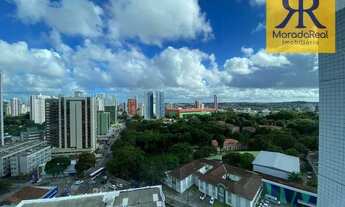 Imagem 3: Apartamento com 1 dormitório para alugar, 29 m² por R$ 3.400,00/mês - Aflitos - Recife/PE