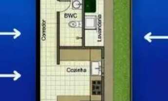 Imagem 3: Casa à Venda Geminada c/ 2 quartos sendo 1 suíte (Casa 02