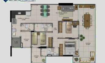 Imagem 4: Apartamento 3 quartos em Praia da Costa