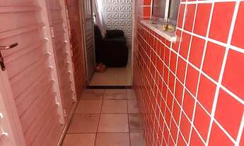 Imagem 3: Vendo todo no piso , forrada luz de Led parede 3d na sala