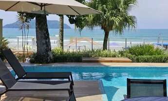 Imagem 7: Casa pé na areia à venda na praia de Juquehy - Cond. Fechado com 4 suítes e piscina