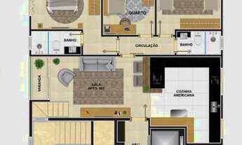 Imagem 3: BELO HORIZONTE - Cobertura - Caiçara