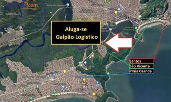 Imagem 3: Galpão para alugar, 500 m² por R$ 10.817,90/mês - Japuí - São Vicente/SP