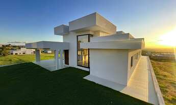 Imagem 2: Casa nova com 300m², piscina com borda infinita e espaço gourmet