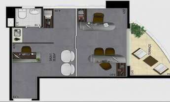 Imagem 4: Sala Comercial - Ponta da Praia - Santos