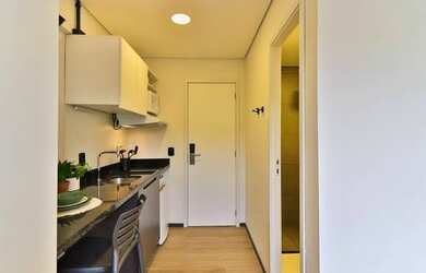 Imagem 5: Apartamento para aluguel ao lado Boqueirão - Santos - SP. Possui 20 metros quadrados sendo