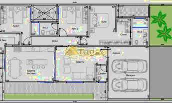 Imagem 2: Casa de Condomínio 3 quartos para Venda Residencial Maria Júlia, São José do Rio Preto