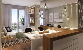 Imagem 2: Apartamento de 02 quartos, varanda gourmet, vaga de garagem na região da Roselândia