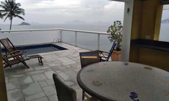 Imagem 6: Belíssimo apartamento duplex com vista panorâmica no condomínio Península na praia da Ense