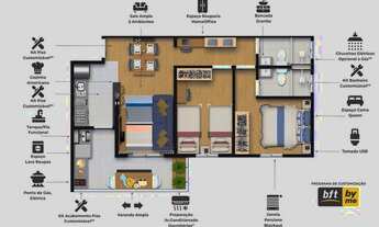Imagem 5: 2 dorm 61metros Apartamento com 2 dormitórios